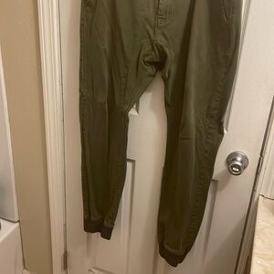 Olive Zanerobe Joggers Size 36